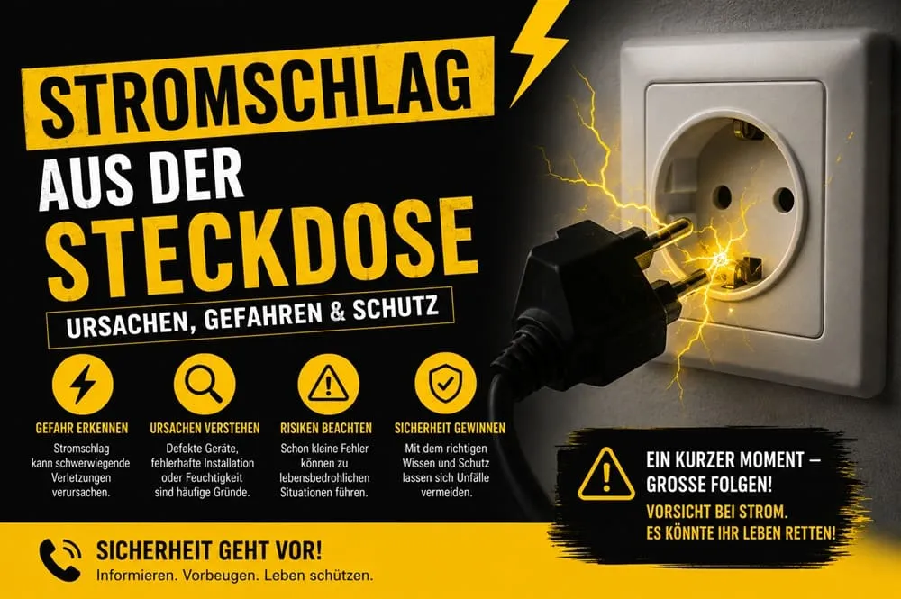 Stromschlag aus der Steckdose