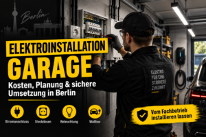 Elektroinstallation Garage